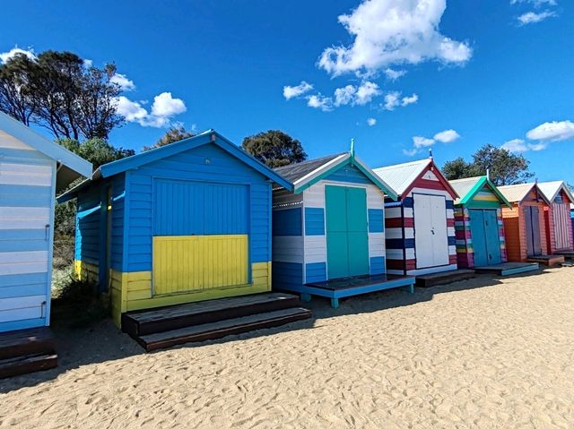Brighton Bathing Boxes（彩虹小屋）——墨尔本最缤纷的海岸明信片