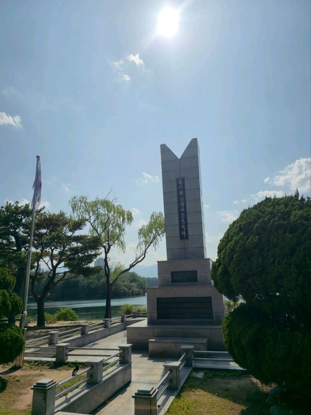 국내여행 속초의 거대호수 영랑호와 산책길
