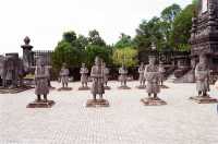 The Royal Mausoleum of Khai Dinh in Sparkling Gold