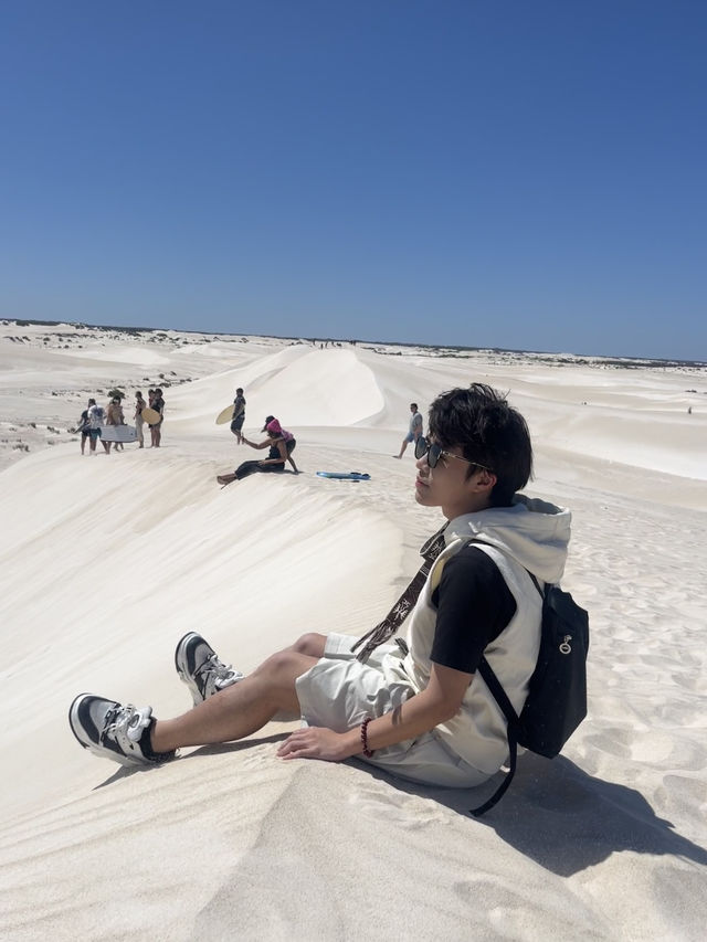 🏜️ Sandboarding in Lancelin – Perth’s Giant White Playground! 🏂☀️