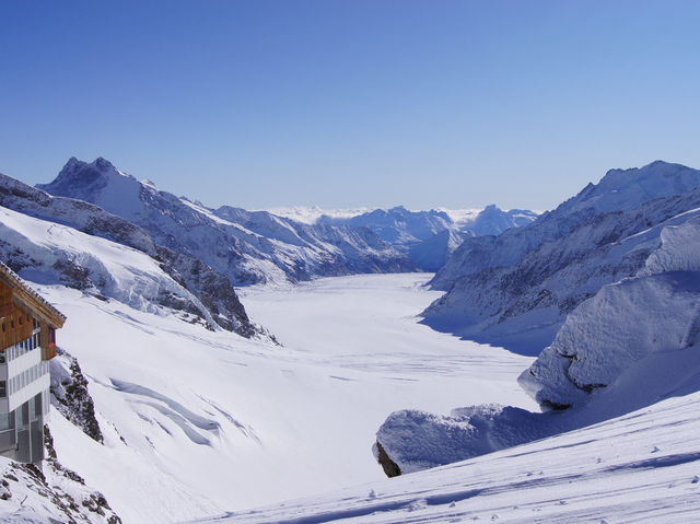🏔️ Touching the Sky at Jungfraujoch – Top of Europe