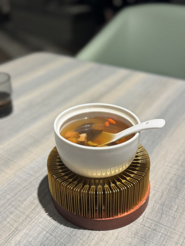 精緻點心 羊肚菌燉螺頭湯@自己人 精緻點心 羊肚菌燉螺頭湯@自己人