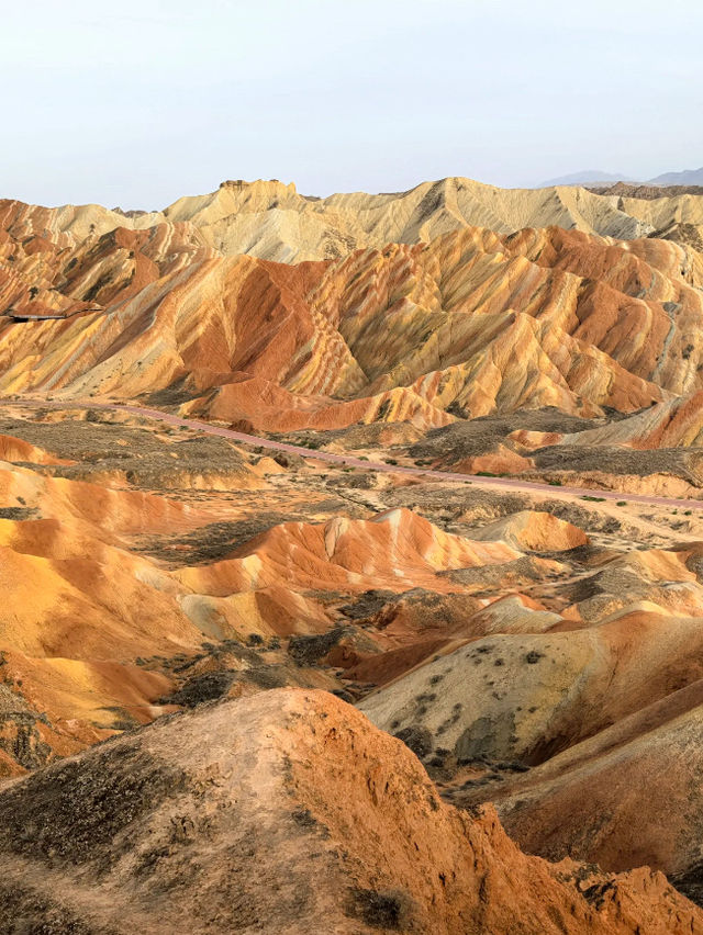 🎨 Nature’s Painted Masterpiece — Zhangye Colorful Danxia