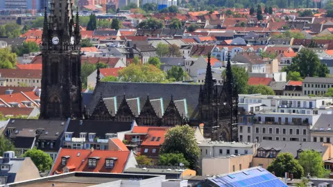 Leipzig, Germany — traveler post in Leipzig