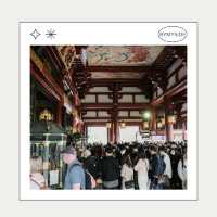🛕 Asakusa Temple (Sensoji) – วัดโบราณใจกลางกรุง