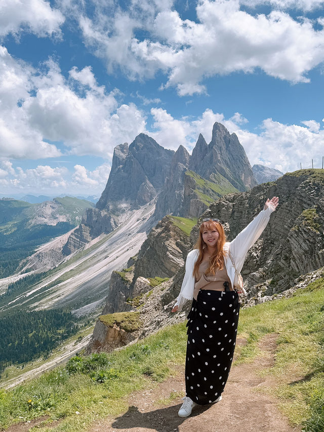 多羅米蒂最美山鋒—刀鋒山Seceda