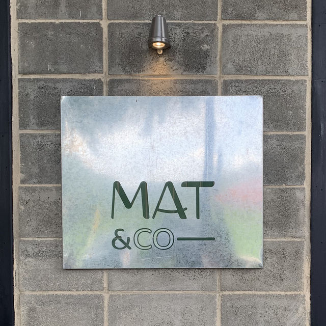 MAT & co- คาเฟ่เปิดใหม่โซนเขาใหญ่ 🍵✨
