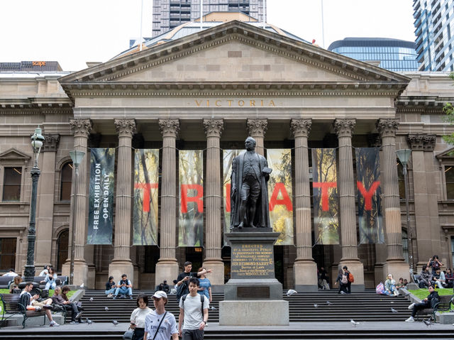 世界で最も美しい図書館のひとつState Library of Victoriaへ📖📕📚