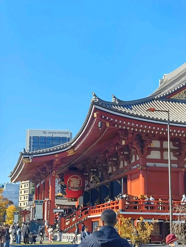 Crimson and Golden Serenity at Sensō-ji