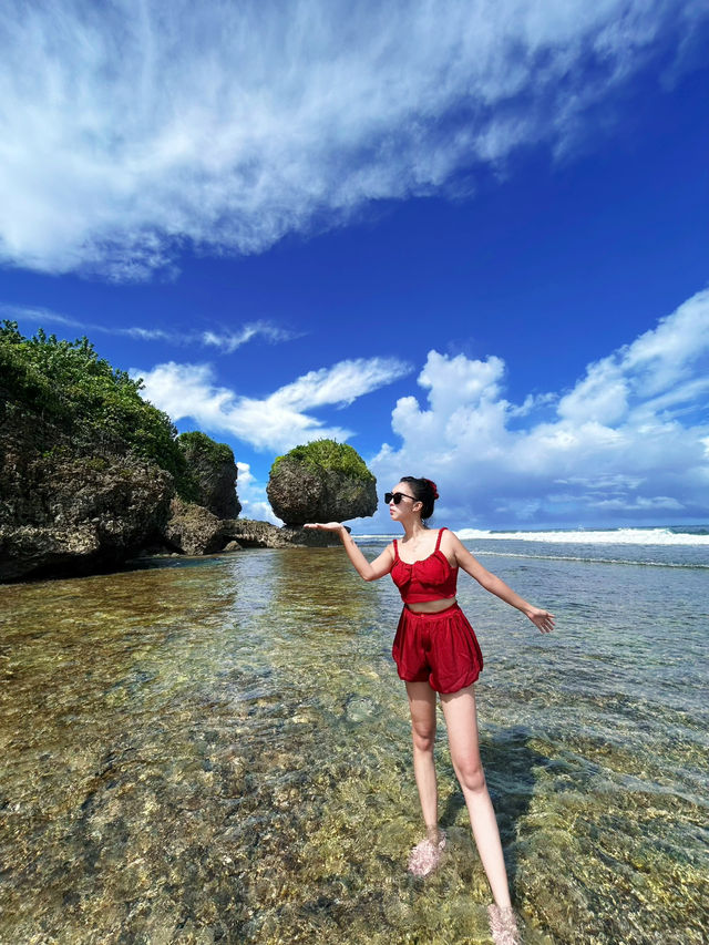 Magpupungko Beach Vibes: Sun, Sea, and Insta Moments in Pilar ☀️🌊 Magpupungko Beach Vibes: Sun, Sea, and Insta Moments in Pilar ☀️🌊