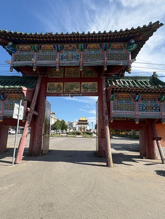 Gandantegchenling Monastery - Several Temples with Chanting Monks