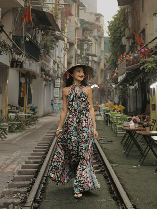 Train Street в Ханой🚂🇻🇳