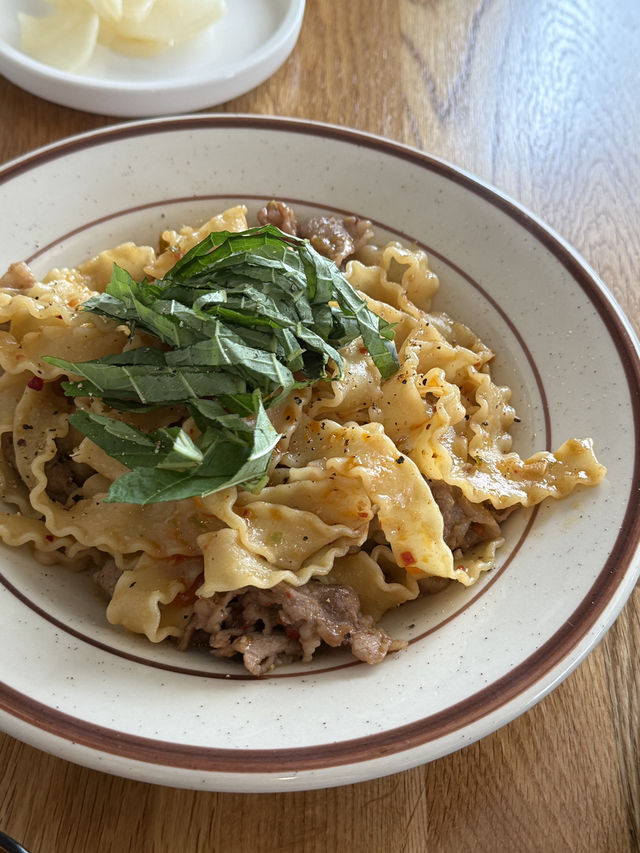 용산 베이비펌킨에서 즐긴 찹스테이크 & 파스타 실내 데이트 🍷✨ 