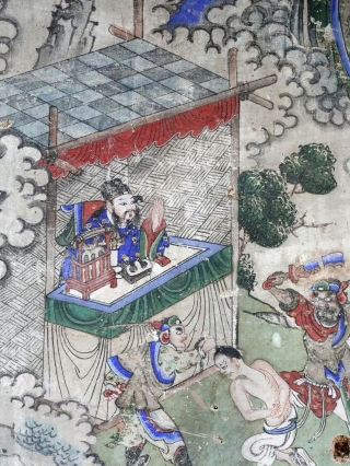 🎨 Murals Inside a Village Guanyin Temple, Yu County