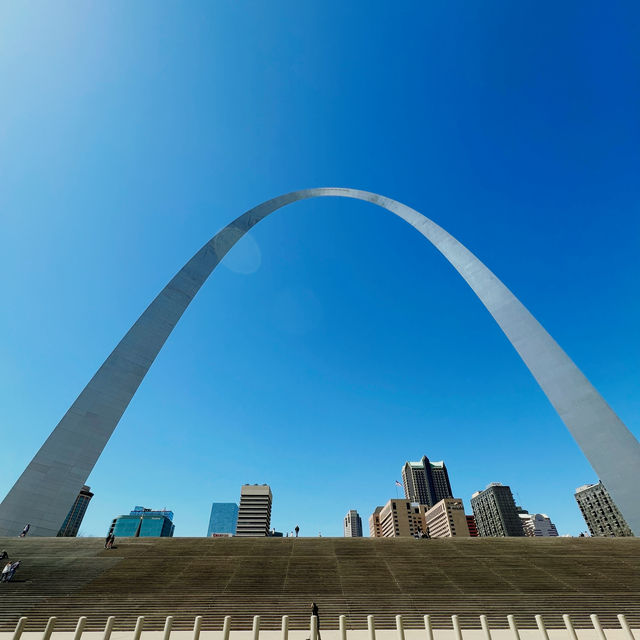 The Arch - the symbol of St. Louis, Missouri