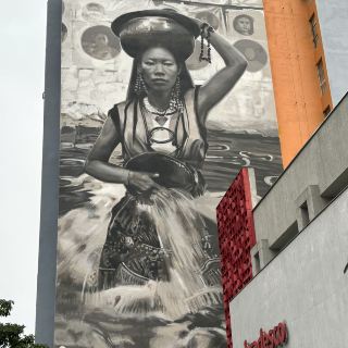The street art in Brazil