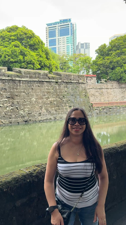 Strolling around Fort Santiago