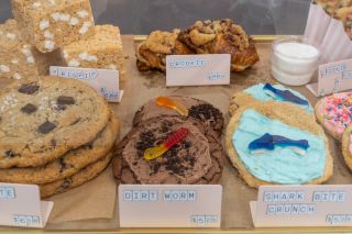 Cemetery Beach, Blue Iguanas, Heritage Kitchen, and Cookies
