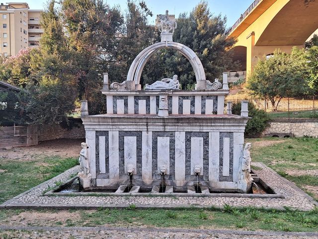 Fountain of the Rosello Sassari 🗺️