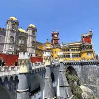 <葡萄牙 Sintra 🇵🇹> 浪漫三色宮殿 ⬜️🟨🟥