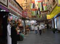 The vibrant atmosphere of Bur Dubai Souk