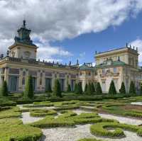 City walk through the old town, royal bath park and Wilanow