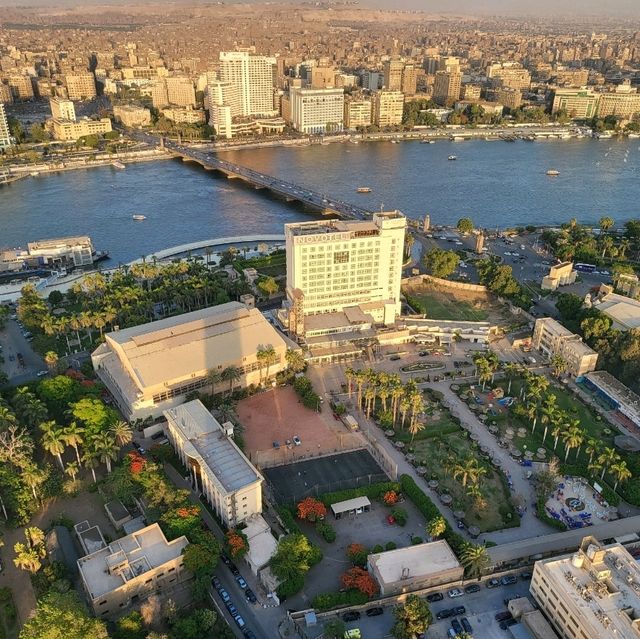 🌆✨ Discover the Icon of Cairo – The Cairo Tower! 🗼🇪🇬