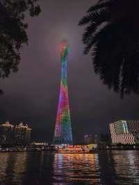 Skyline magic at Canton Tower💫