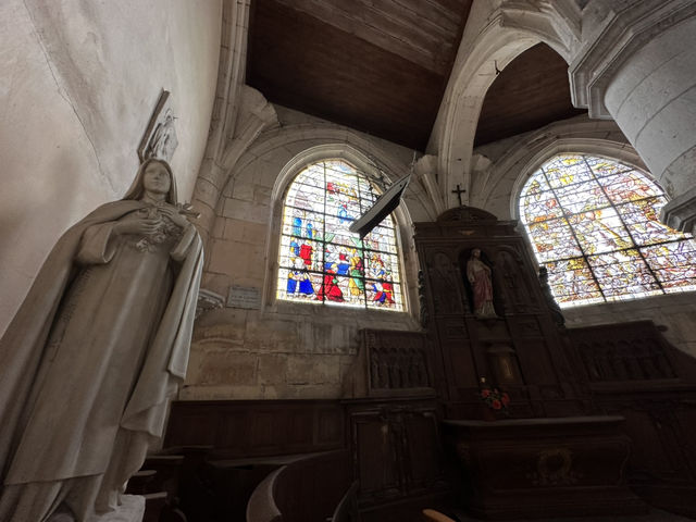 Charming church in Normandy 