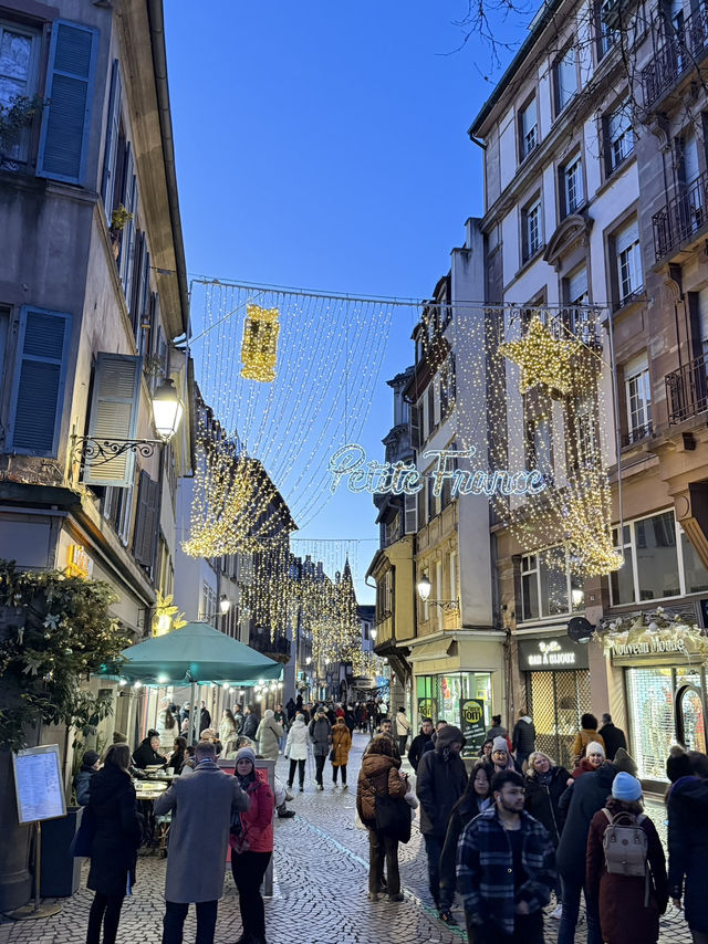 🌇✨ Sunset to Starlight: A Magical Evening in Strasbourg, France 🇫🇷🌙  