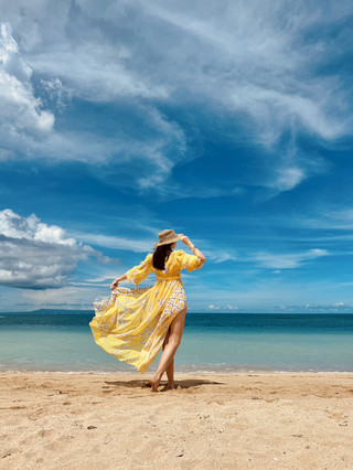 Kebahagiaan Pantai di Nusa Dua
