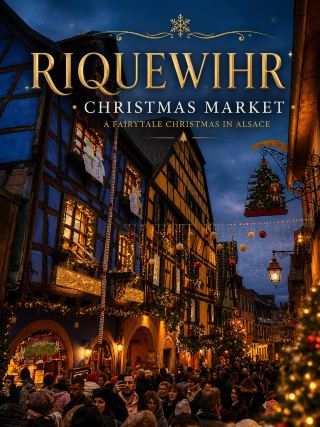  里屈維爾（Riquewihr）聖誕市集 — 阿爾薩斯童話小鎮 