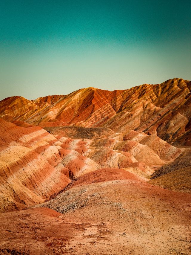 The Rainbow Mountains are earths painting😍