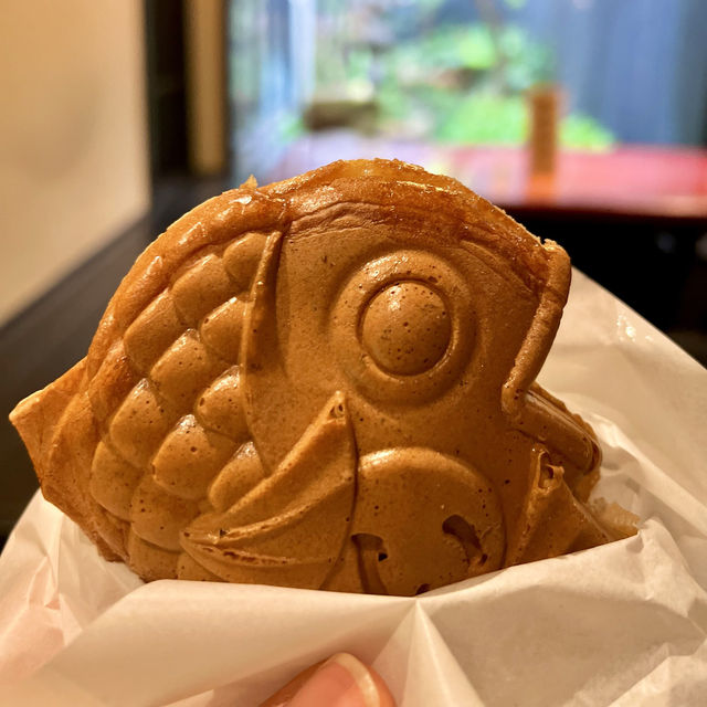 【京都】賞味期限1分のあんバターたい焼き