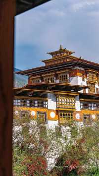 Ancient temple | Punakha Dzong full of romantic legendary colors