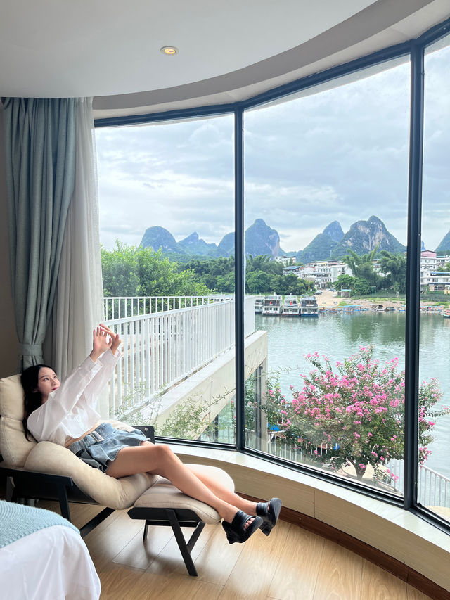 桂林陽朔｜住進山水畫卷裡美景盡收眼底