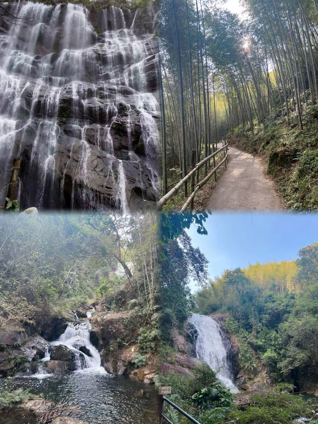 千泷溝|穿拖鞋登上的瀑布山畫面太震撼