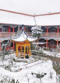 在合肥，總要去開福寺看一場初雪吧