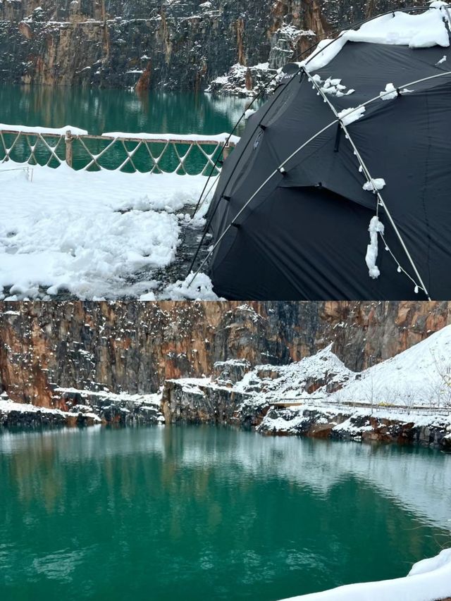 鄭州'小冰島'| 鄭州的雪是一幅水墨畫