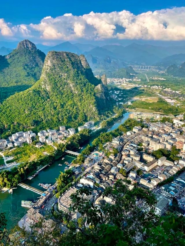 沒想到桂林還有這麼一座山，賞景太絕了