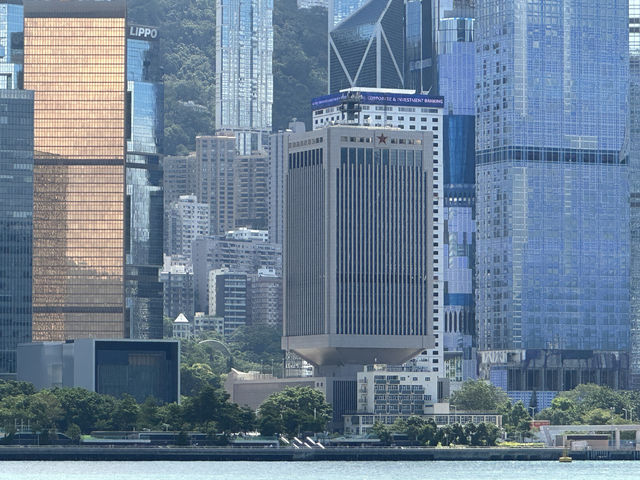維多利亞港的日與夜