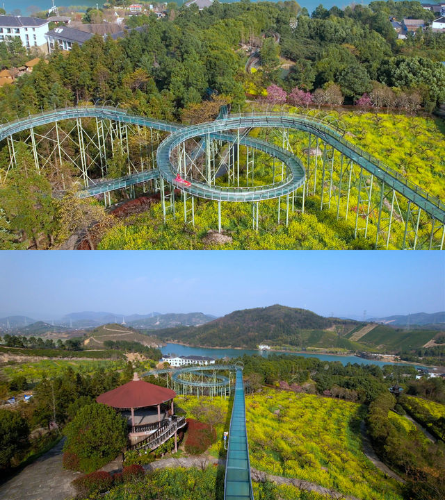 親子遛娃｜春日踏青坐上漫畫小火車，開往彩雲之上