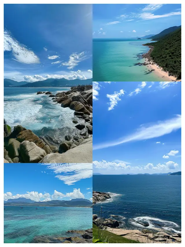 Lingshui - Fenjiezhou Island, come to Qingshui Bay with your kids to see the glass sea