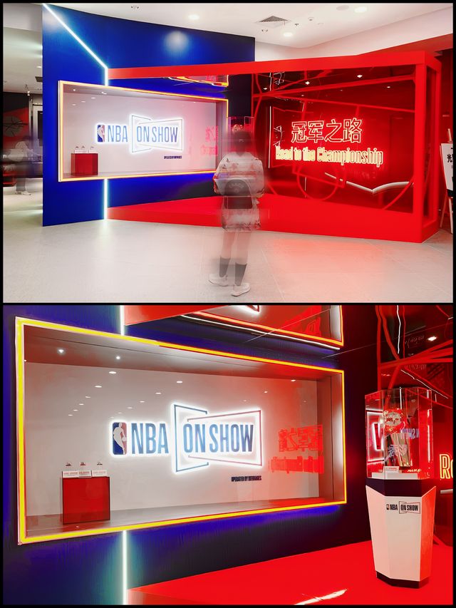 在上海，一定要帶男朋友去看的NBA奇境光影秀