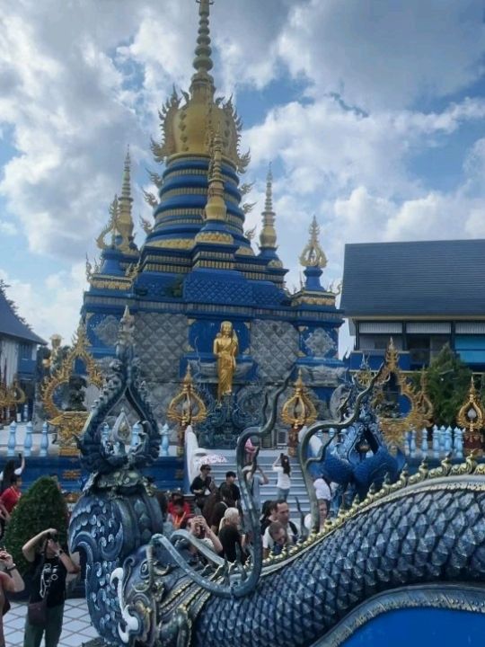 Perfect Blue Temple in Thailand❤️