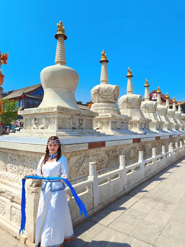 Check in at Wutai Mountain Spring and Da Zhao Wuliang Temple in Inner Mongolia
