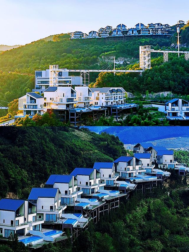 座落在800米半山腰！金華無邊泳池度假村！