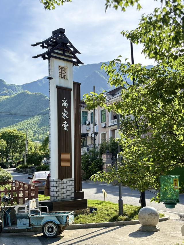 安吉「高家堂村」，恬靜與狂野的「兩面派」