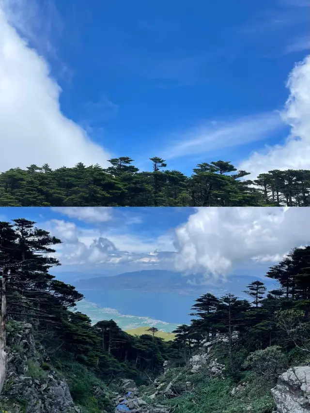 The beauty of Cangshan Mountain in Dali is so surreal