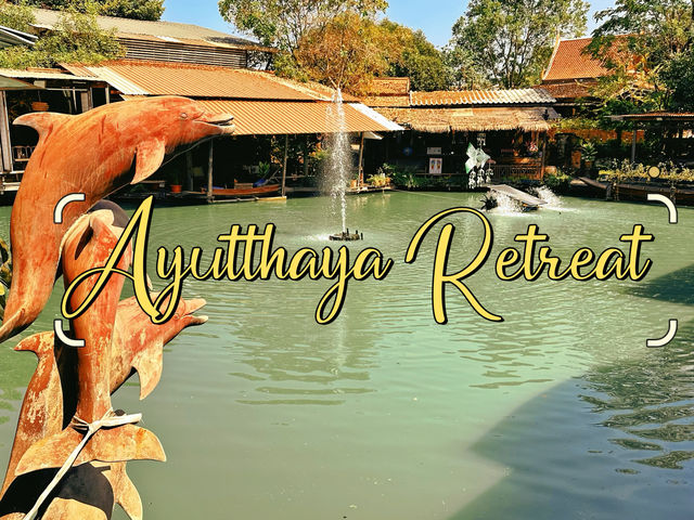 Ayutthaya Retreat คาเฟ่สไตล์ไทยๆที่อยุธยา